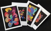 Greeting Cards: Package of 4 different cards